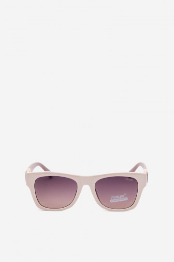 Dames zonnebril met UV-filter in zandkleur 2