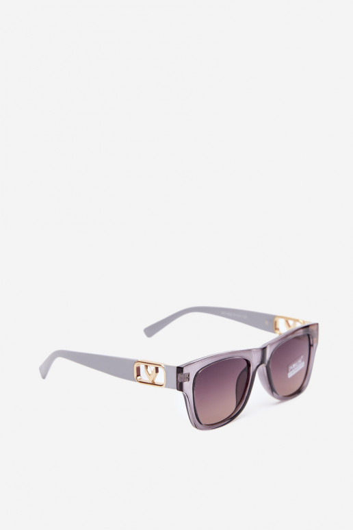 Dames zonnebril met UV-filter in grijs