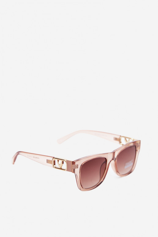 Dames zonnebril met UV-filter in roze