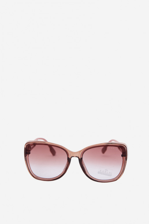 Dames zonnebril in cat-eye stijl roze