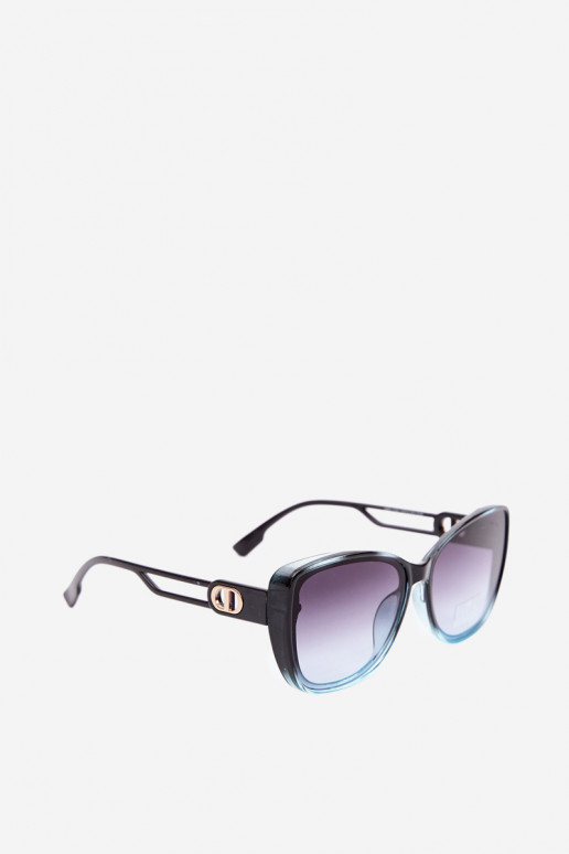Dames zonnebril in cat-eye stijl blauw