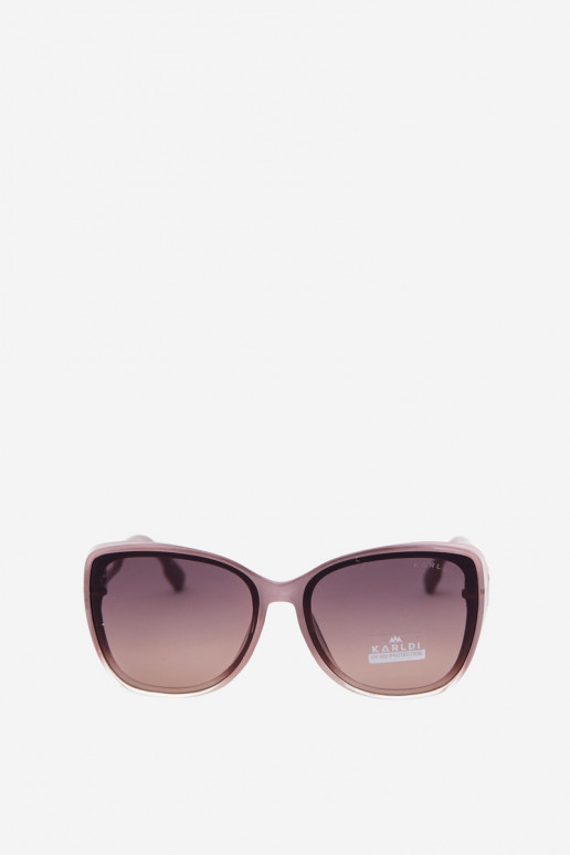 Dames zonnebril in cat-eye stijl paars