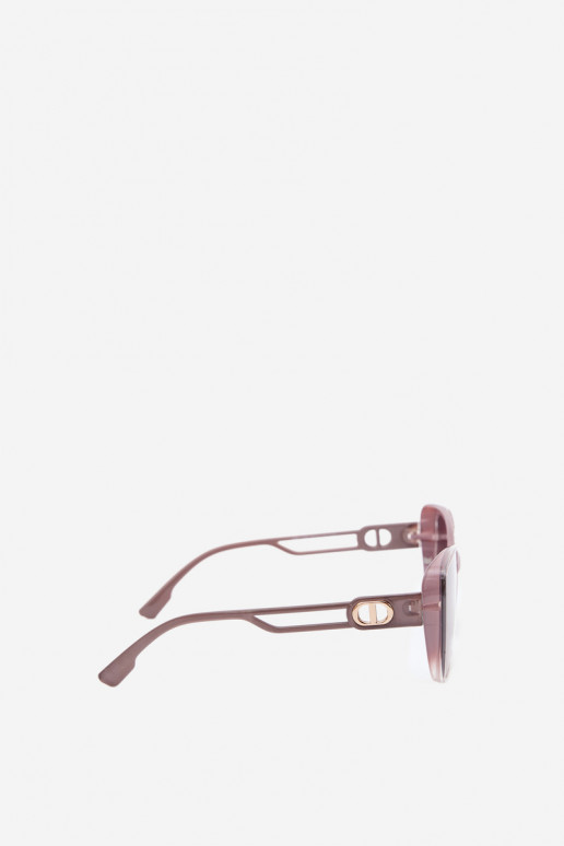 Dames zonnebril in cat-eye stijl paars