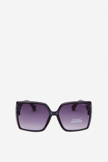 Dames zonnebril met UV-filter donkerblauw