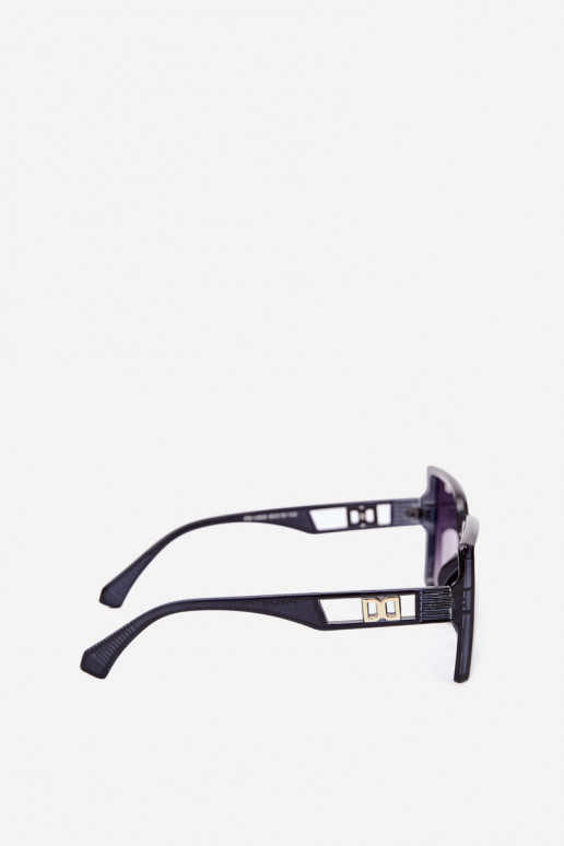 Dames zonnebril met UV-filter donkerblauw
