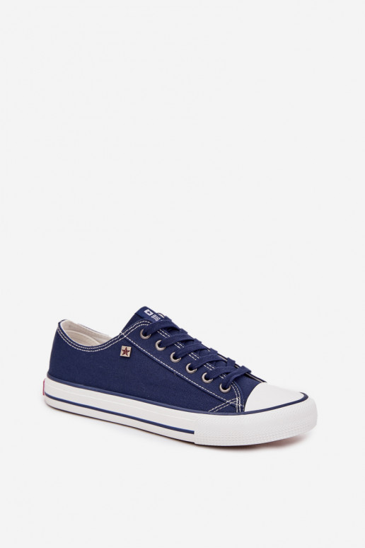 Donkerblauwe casual schoenen Big Star DD274A235