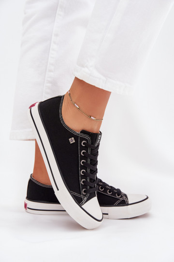Zwarte casual schoenen Big Star DD274A236