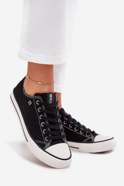 Zwarte casual schoenen Big Star DD274A236