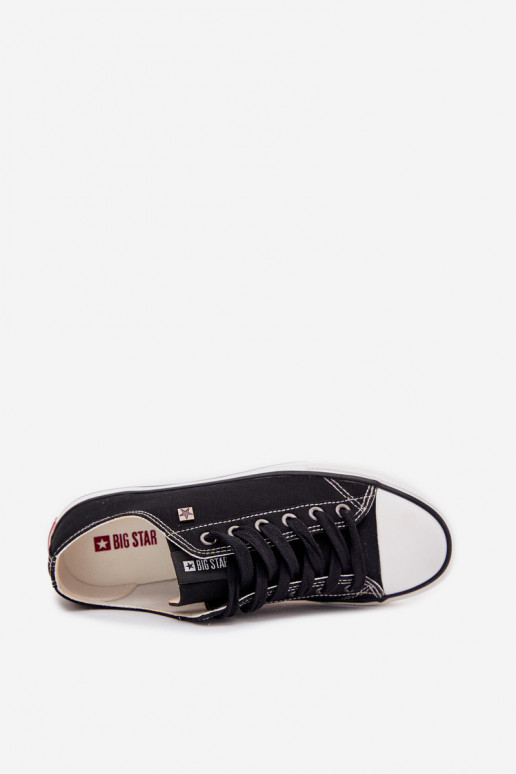 Zwarte casual schoenen Big Star DD274A236