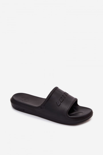 Heren lichte zwarte slippers Lotto 2400521U SPLISH OC