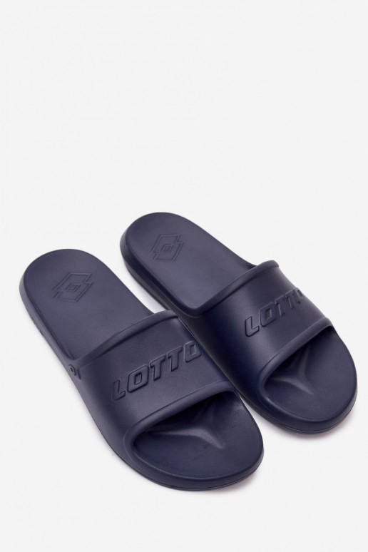 Heren lichte donkerblauwe slippers Lotto 2400521U SPLISH OC