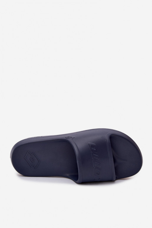 Heren lichte donkerblauwe slippers Lotto 2400521U SPLISH OC