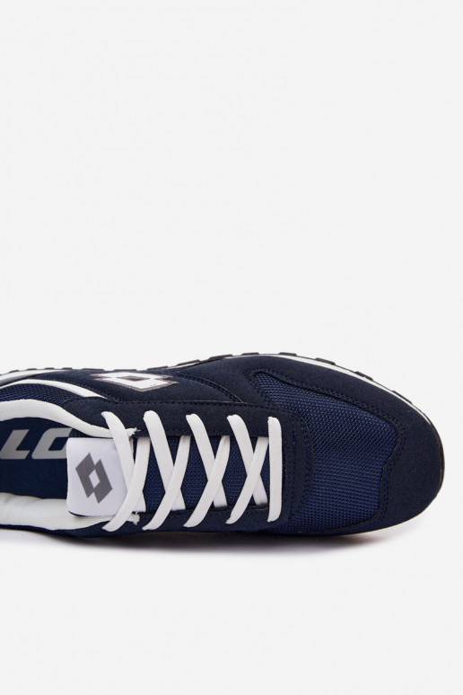 Heren donkere blauwe sneakers LOTTO 2401850U EPICAM