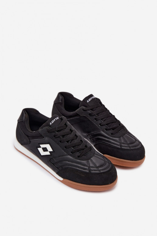 Unisex zwarte sneakers LOTTO 2401610U ATIBA