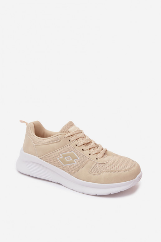 Dames zandkleurige sportschoenen LOTTO 2401650U SOBRIO