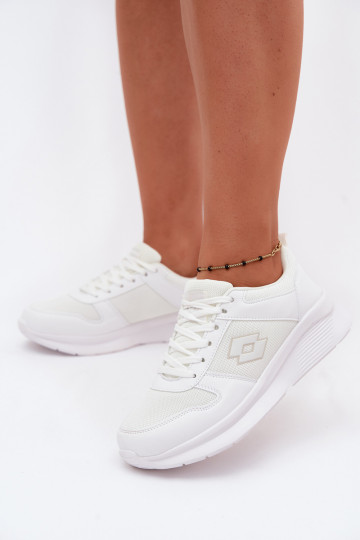 Unisex witte sportschoenen LOTTO 2401651U SOBRIO OC 2