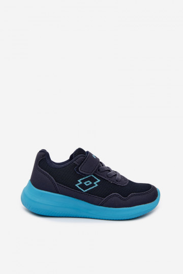 Kindersneakers met klittenband LOTTO 2600002K CONNEECT donkerblauw 2