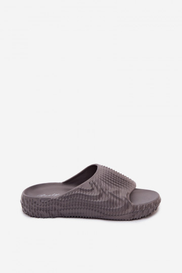 Heren grijze lichte slippers Hilda 2