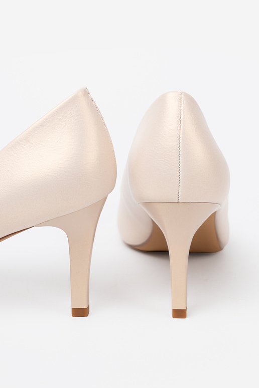 Witte elegante stilettos