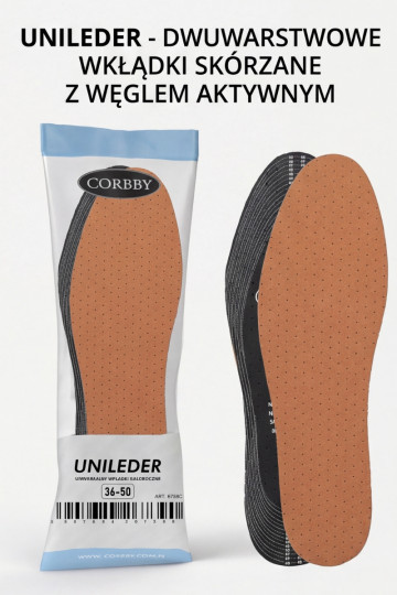 CORBBY UNILEDER leren universele zolen 2