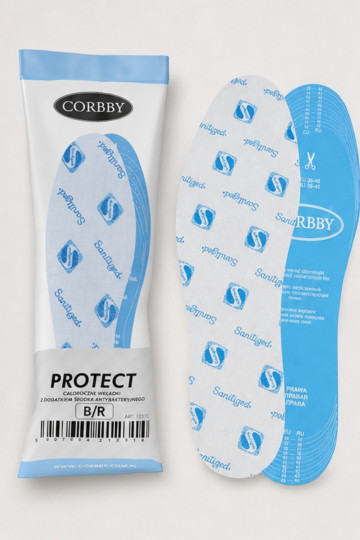 Corbby PROTECT inlegzolen voor het hele jaar door met antibacterieel middel