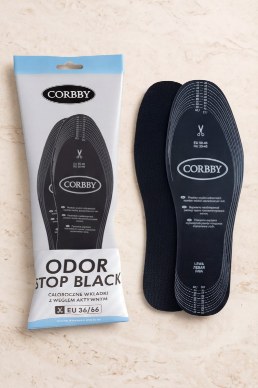 Corbby ODOR STOP anti-transpirant inlegzolen met actieve kool