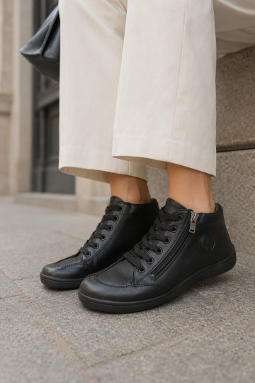 Dames schoenen in zwart Brindle