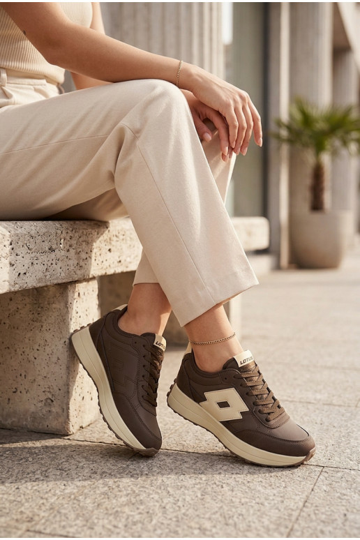 Dames sneakers LOTTO 2401930U CALENTO Chocolade
