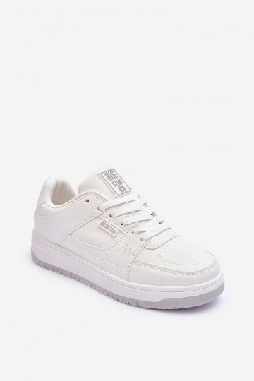 Dames sportschoenen Big Star MM274354 in witte kleur