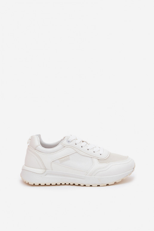 Dames sneakers in wit Laaksona