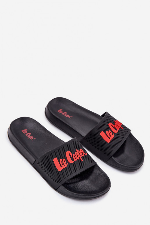heren slippers in zwart Lee Cooper LCIN-25-07-3526M