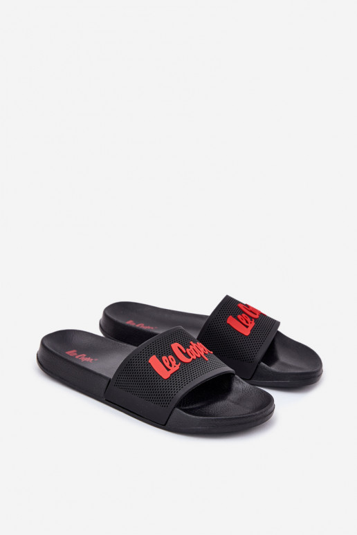 heren slippers in zwart Lee Cooper LCIN-25-07-3526M