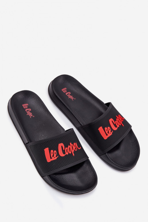 heren slippers in zwart Lee Cooper LCIN-25-07-3526M