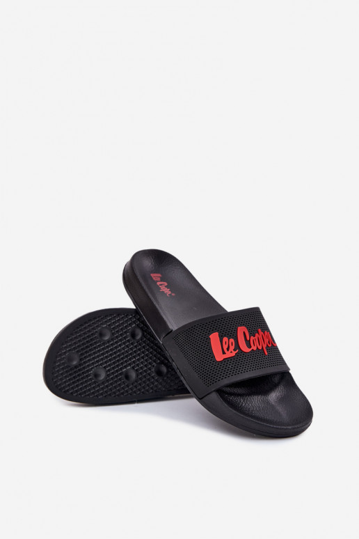 heren slippers in zwart Lee Cooper LCIN-25-07-3526M