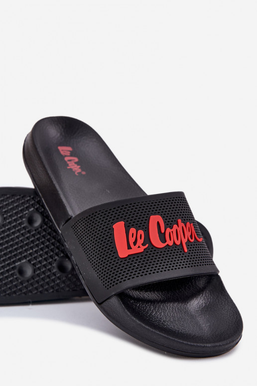 heren slippers in zwart Lee Cooper LCIN-25-07-3526M