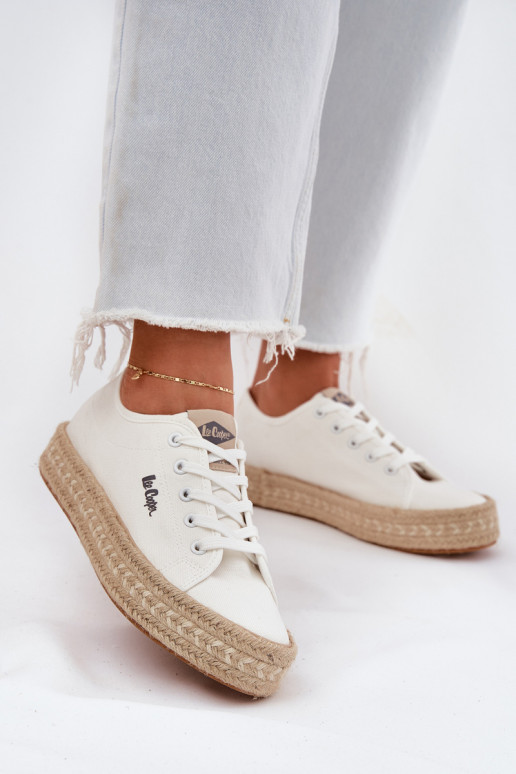 casual schoenen Lee Cooper LCIN-25-44-3217 in het wit