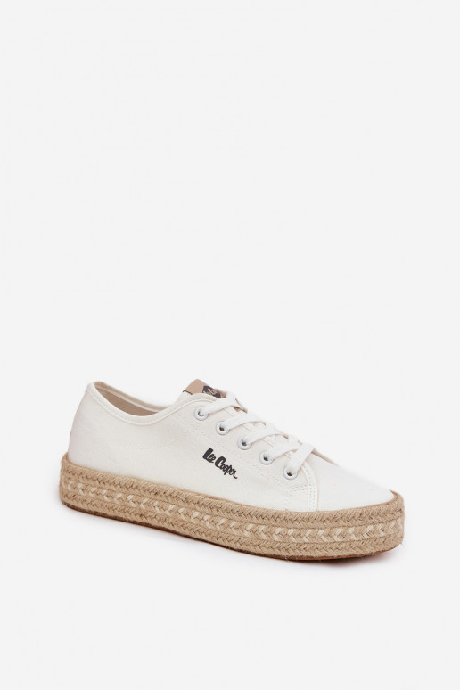 casual schoenen Lee Cooper LCIN-25-44-3217 in het wit