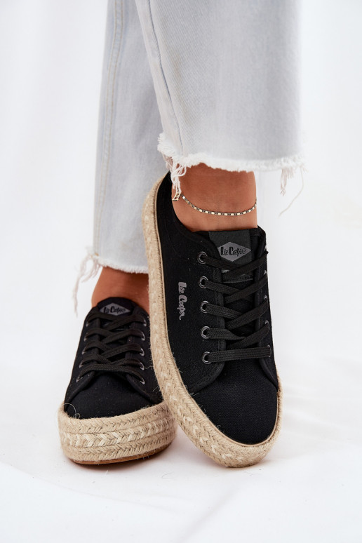 casual schoenen in zwart Lee Cooper LCIN-25-44-3216
