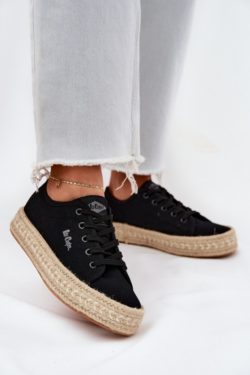 casual schoenen in zwart Lee Cooper LCIN-25-44-3216