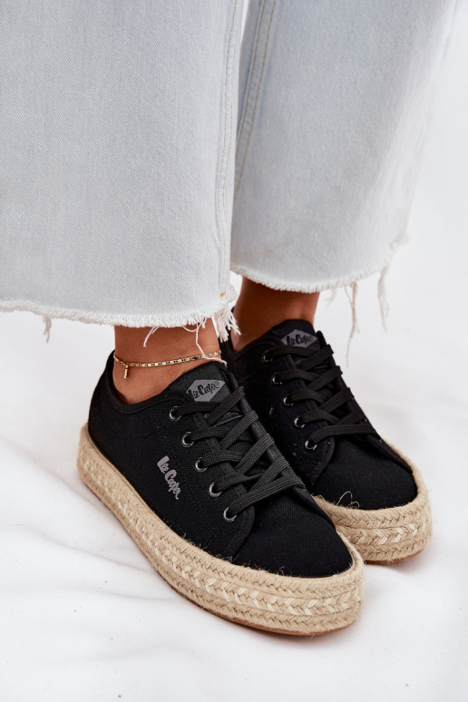 casual schoenen in zwart Lee Cooper LCIN-25-44-3216