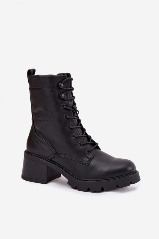 Dames werkschoenen met isolatsioon in zwart Vinceza 89136