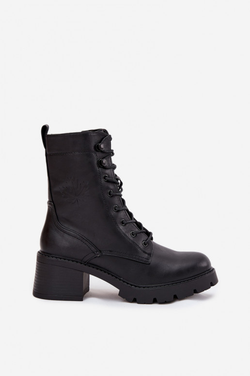 Dames werkschoenen met isolatsioon in zwart Vinceza 89136