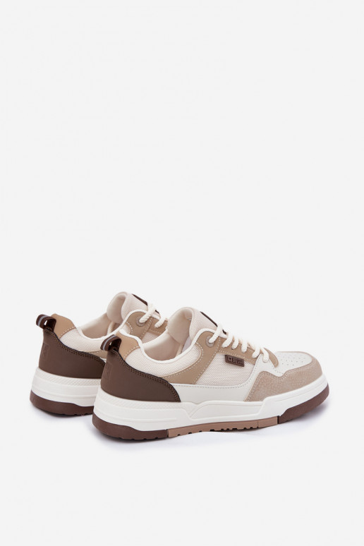 Zandkleurige herensneakers Big Star RR174604