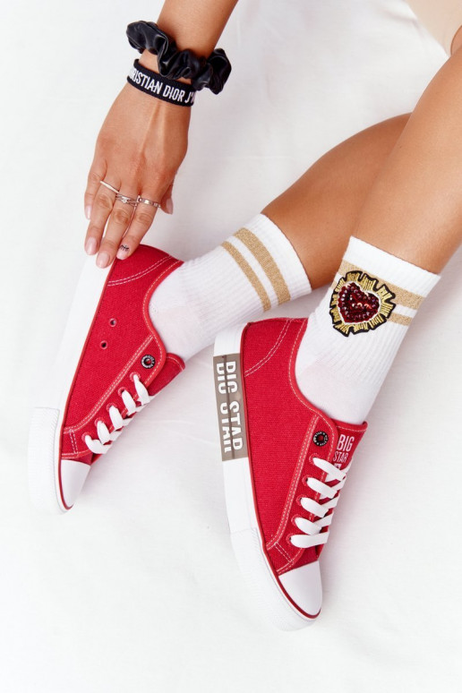 Dames schoenen BIG STAR HH274115 rood