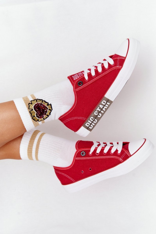 Dames schoenen BIG STAR HH274115 rood