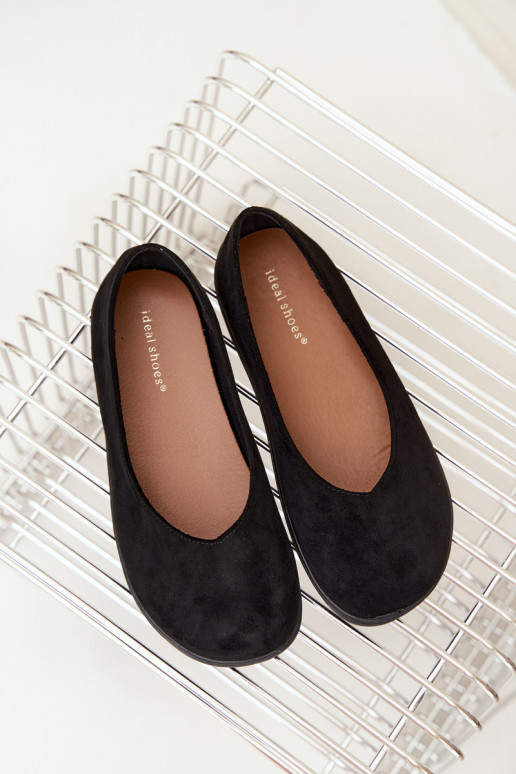 Zwarte barefoot ballerina's Hollin
