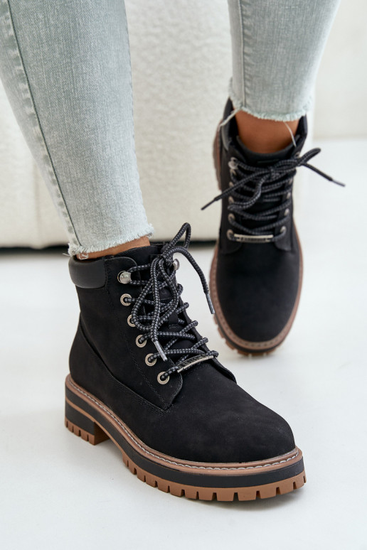 dames geïsoleerde schoenen Big Star OO274A290 zwart