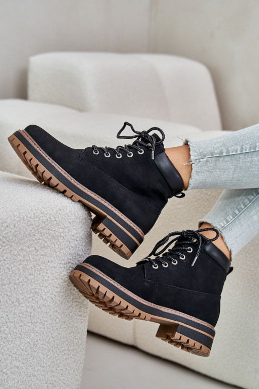 dames geïsoleerde schoenen Big Star OO274A290 zwart