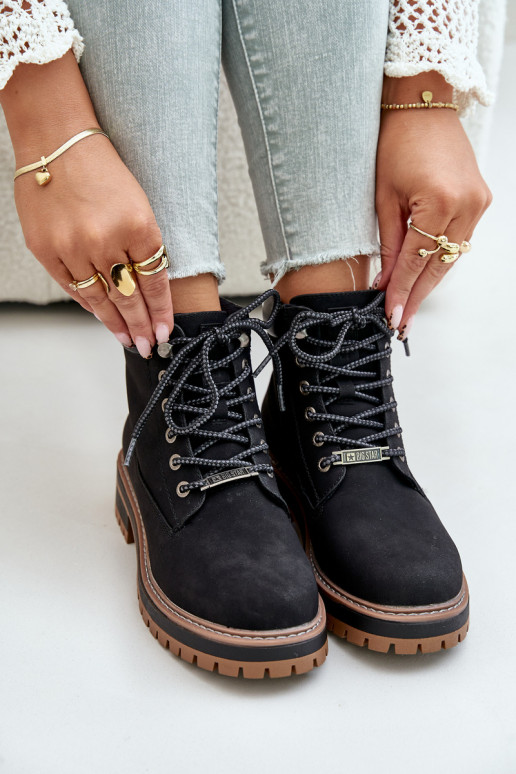 dames geïsoleerde schoenen Big Star OO274A290 zwart