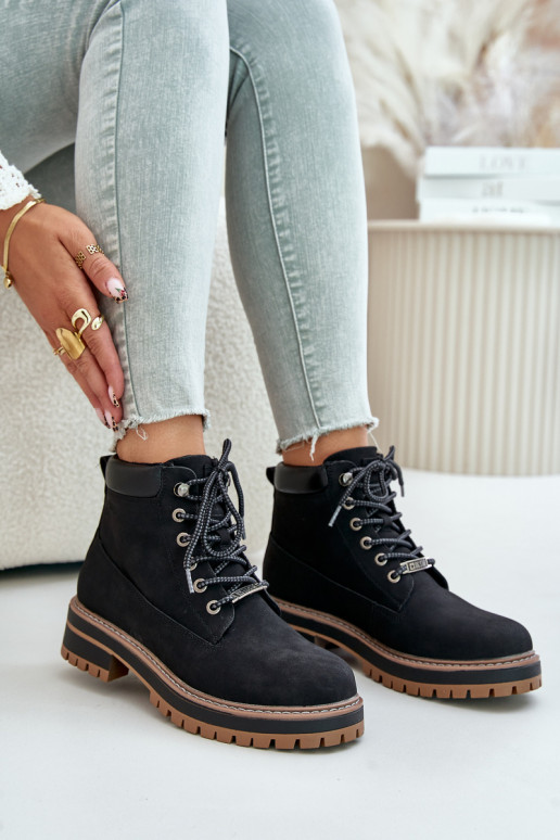 dames geïsoleerde schoenen Big Star OO274A290 zwart